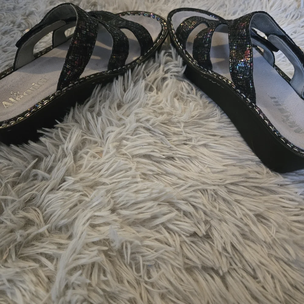 Alegria Stone Dazzle Sandals - Picture 6 of 7